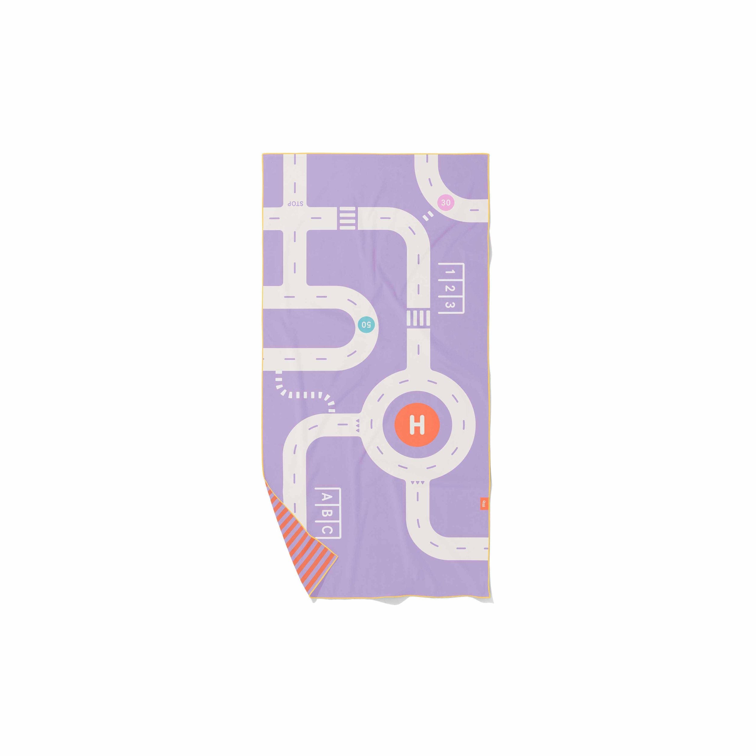 PlayTowel M - Road Lavender