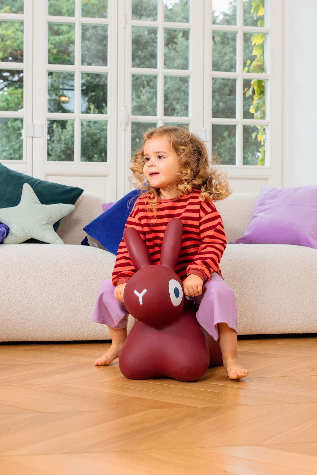 Hoppi - Bunny Burgundy