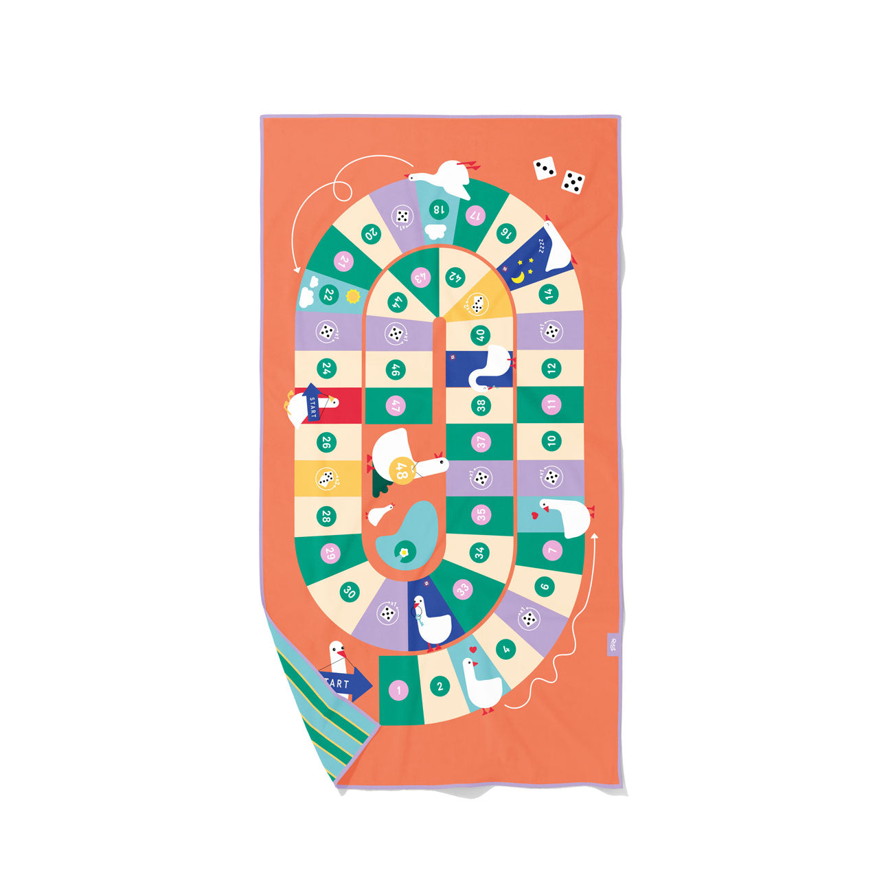 Play Towel L - Game of the Goose