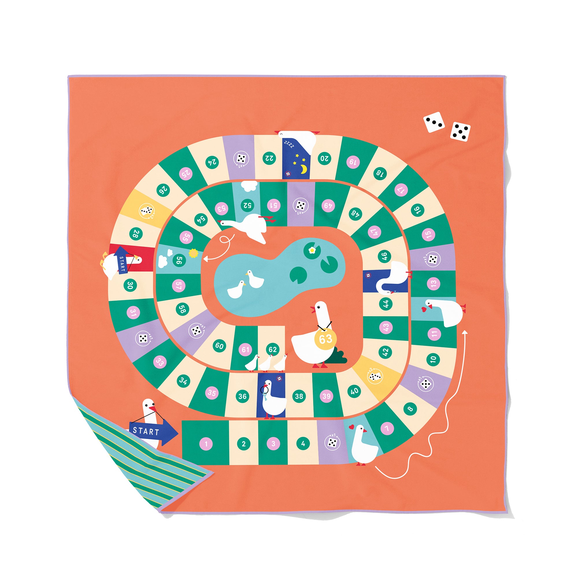 Play Towel XL - Game of the Goose