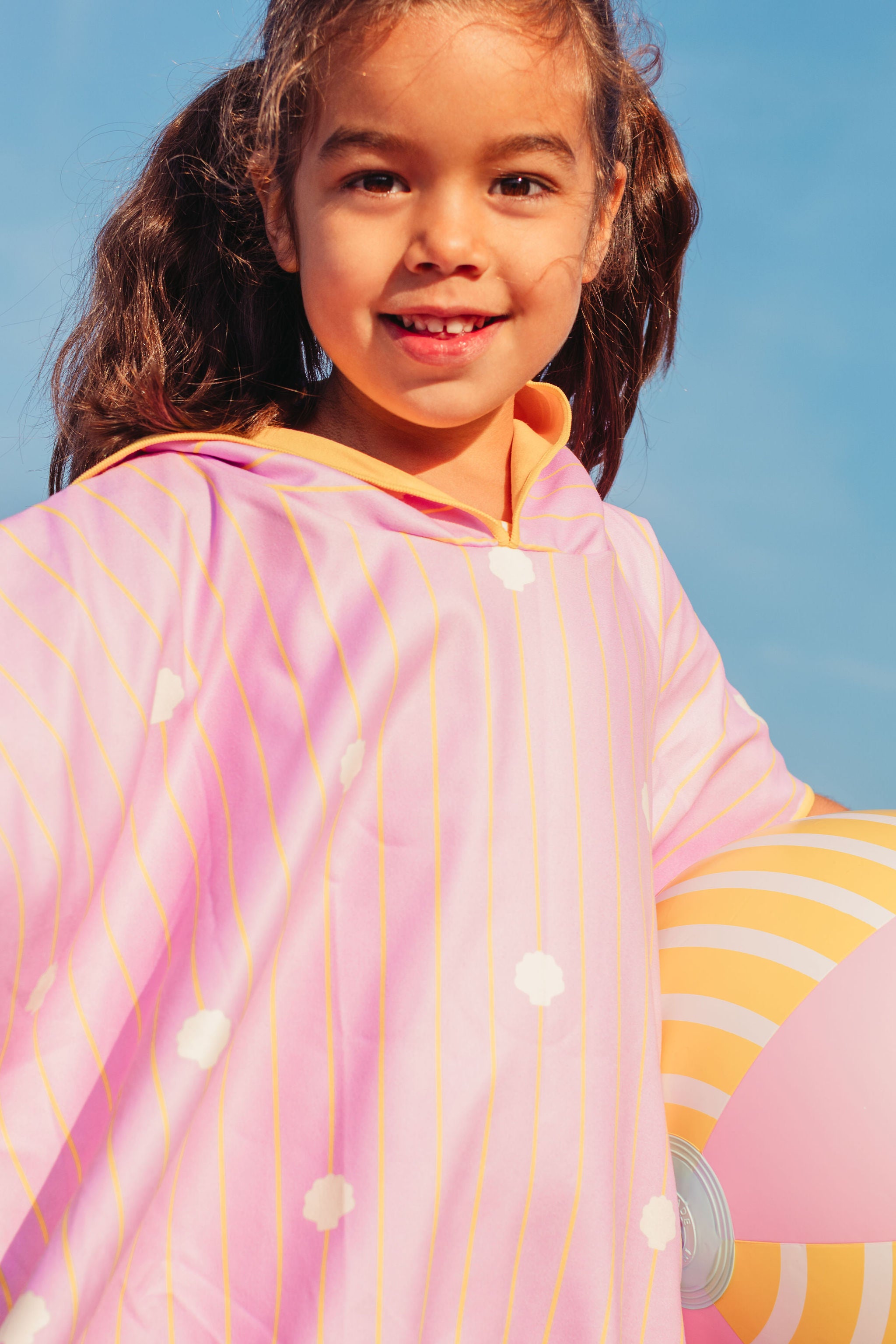 Poncho - Banana Pink