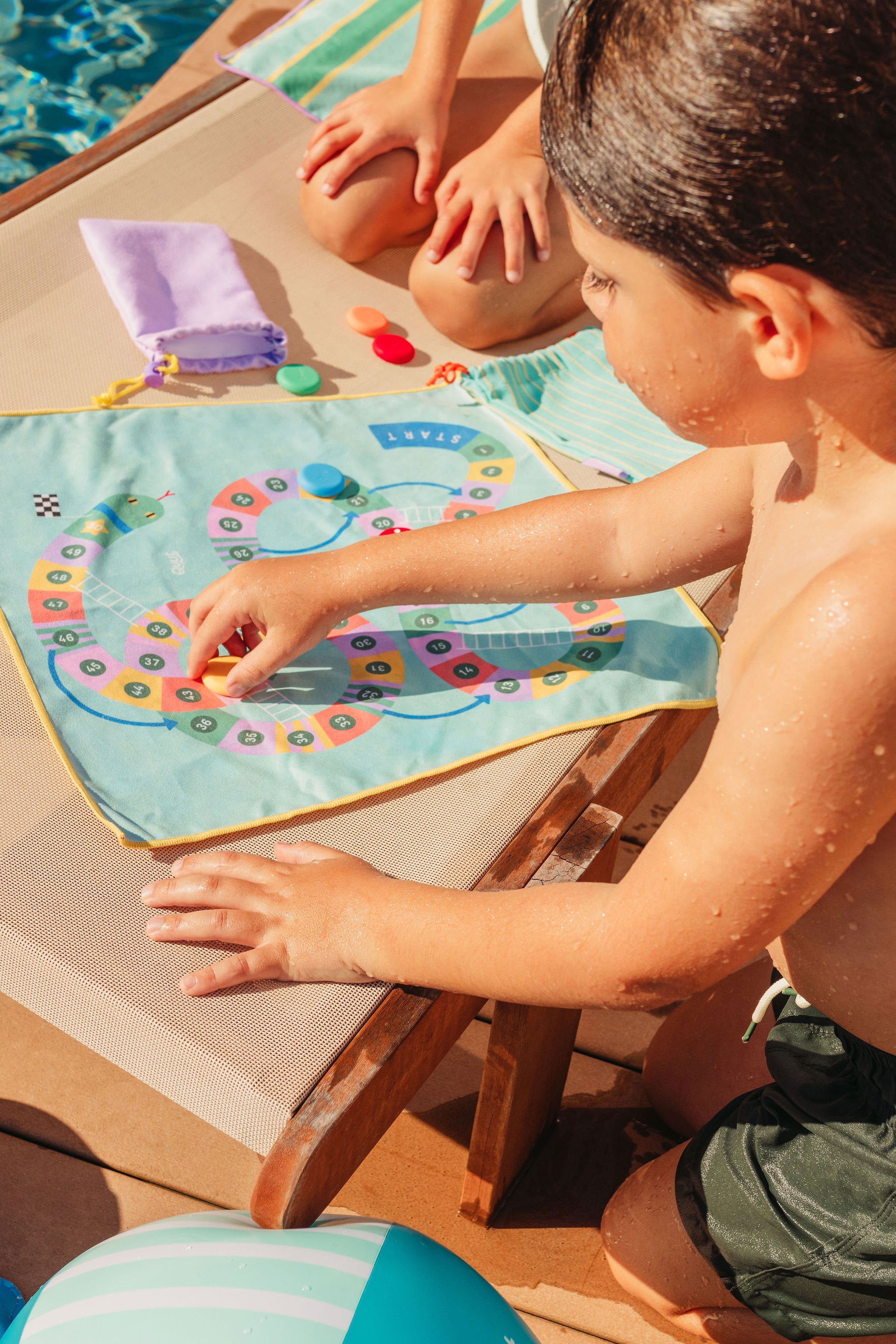 Jeu de voyage - Jeu de l'oie/Jeu de serpents et échelles