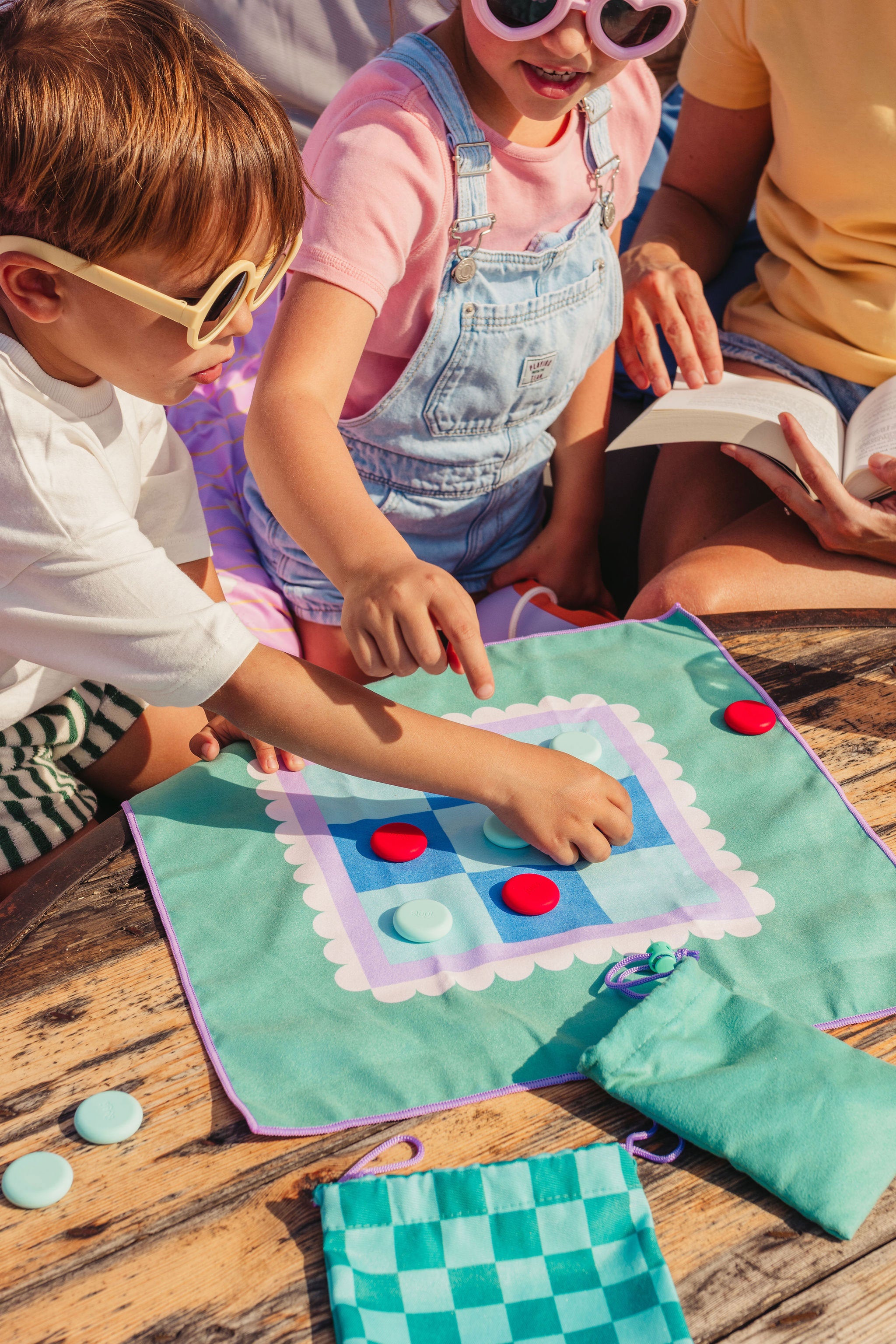 Jeu de voyage - Jeu de chevaux/Morpion