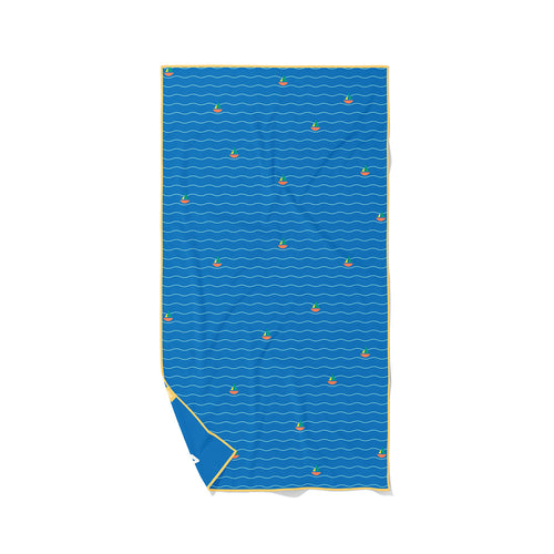 Spelhanddoek Large - Vuurtoren Blauw