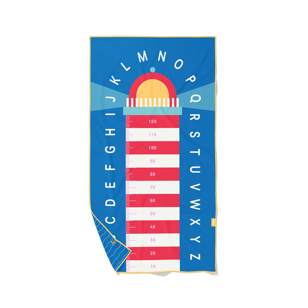 Spelhanddoek Large - Vuurtoren Blauw