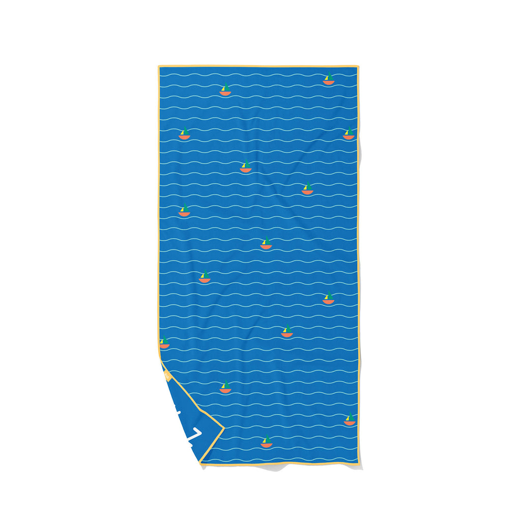 Spelhanddoek Medium - Vuurtoren Blauw