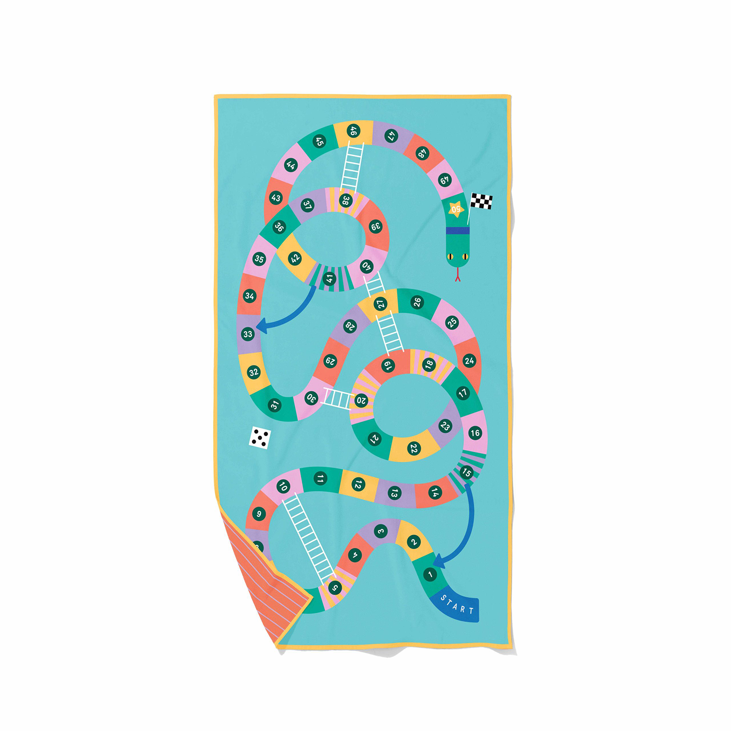 Play Towel L - Snakes and Ladders