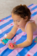 Spelhanddoek Large - Vuurtoren Roze