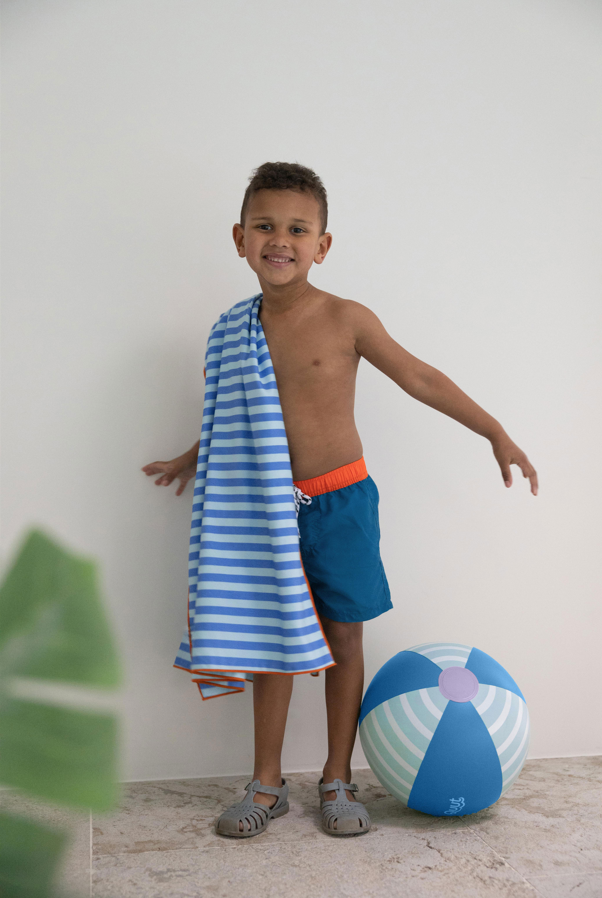 Spelhanddoek Large - Circuit Blauw