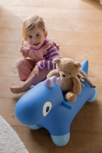 Hoppi Dino Springdier - Blauw