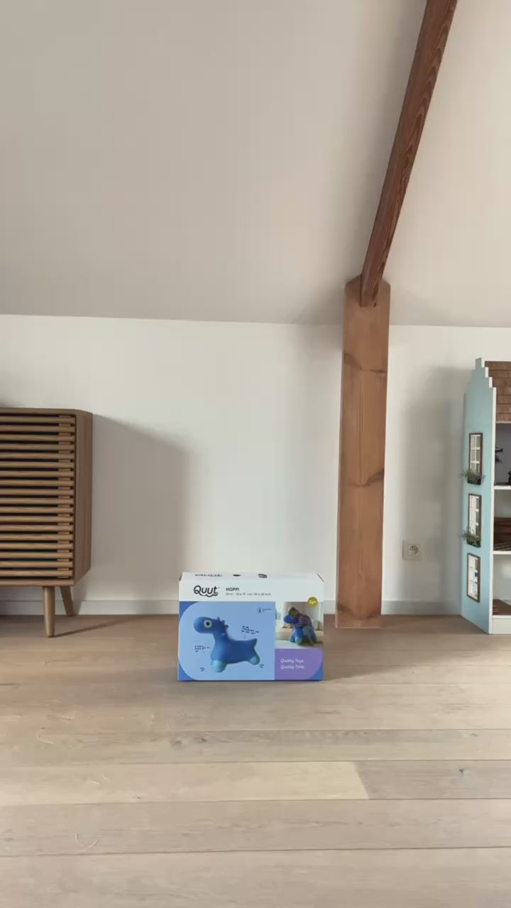 Hoppi Dino Springdier - Blauw